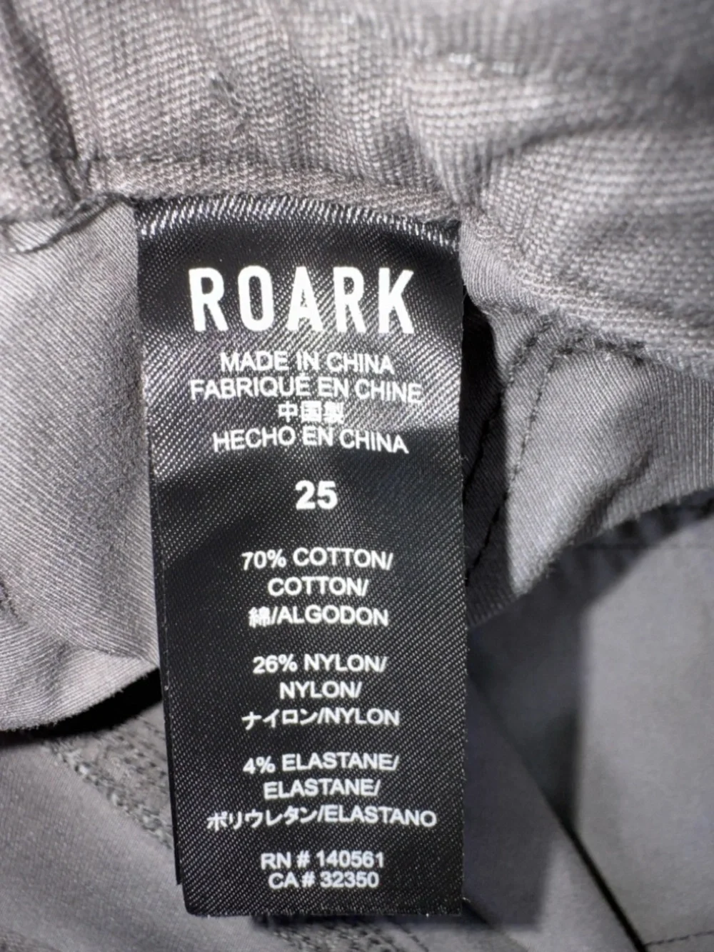 ROARK Layover Pants Size 25 - Picture 8 of 9